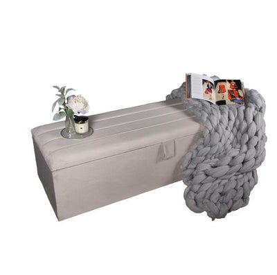Linea Ottoman Storage Box-Ottoman Box-Chic Concept