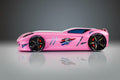 Children's Novelty Thunder Race Car Bed Pink-3FT Single-Children's Bed-Chic Concept