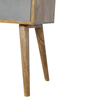 4 Drawer Nordic Style Grey Hand-painted Console Table-Console Table-Chic Concept