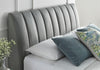 Lanchester Velvet Plume Fabric Ottoman Storage Bed-Ottoman Bed-Chic Concept