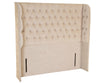 Duchess Chesterfield Fabric Upholstered Winged Headboard-Headboard-Chic Concept