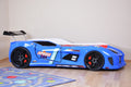 Gran Turismo Blue Kids Racing Car Bed -3FT Single-Children's Bed-Chic Concept