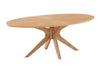 Malmo Oval Oak Coffee Table-Coffee Table-Chic Concept