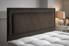Modern Bespoke Laura Studded Single Border 24" Low Headboard-Headboard-Chic Concept