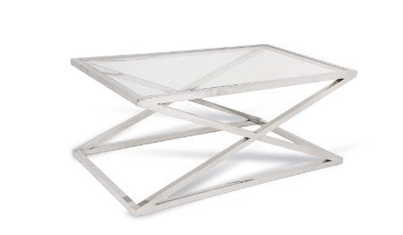 Nico Stainless Steel Coffee Table-Coffee Table-Chic Concept