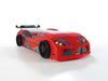 Speedy Boy Kids Red Race Car Bed with Pullout Bed -3FT Single-Children's Bed-Chic Concept