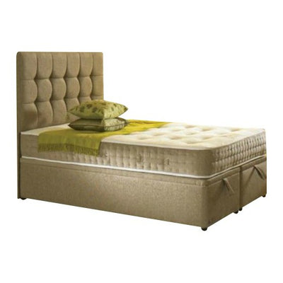 Panache Buttoned Bespoke Ottoman Bed-Bed-Chic Concept