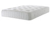 Aspire Large Cubic Buttoned Border Tall Headboard Divan Bed Base with Mattress Options-Divan Bed-Chic Concept
