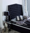 New Modern Bespoke Richmond Chesterfield Wing Headboard-Headboard-Chic Concept