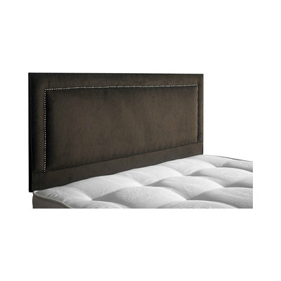 Modern Bespoke Laura Studded Single Border 24" Low Headboard-Headboard-Chic Concept