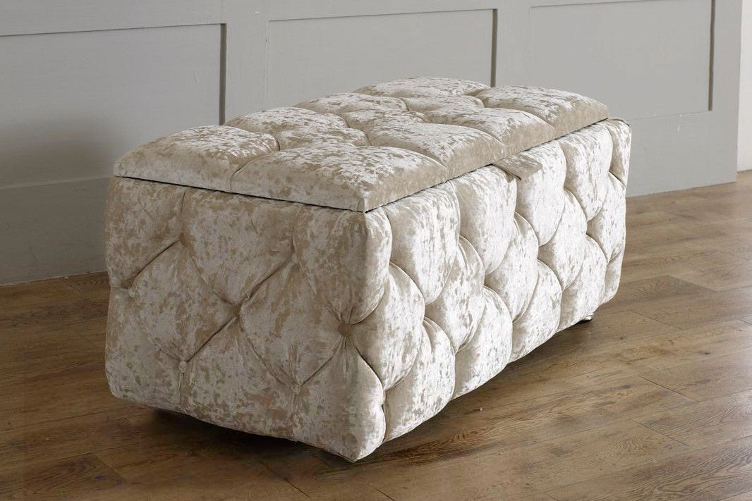 Small ottoman hot sale box