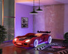Vento Children's Novelty Kids Red Racing Car Bed with LED Lights, Sound & Bluetooth-Children's Bed-Chic Concept