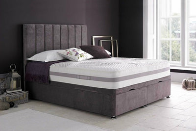 New Vertigo Panels Bespoke Divan Ottoman Storage Bed-Bed-Chic Concept