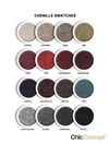 Chesterfield Buttoned Upholstered Cube Stool-Footstool-Chic Concept