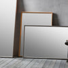 Comet Modern Wood Frame Grey Wall Mirror-Modern Mirror-Chic Concept