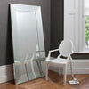 Ferrara Leaner Bevelled Silver Mirror-Full Length Mirror-Chic Concept
