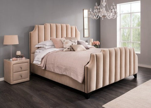 Urbano Art Deco Sleigh Bed-Sleigh Bed-Chic Concept