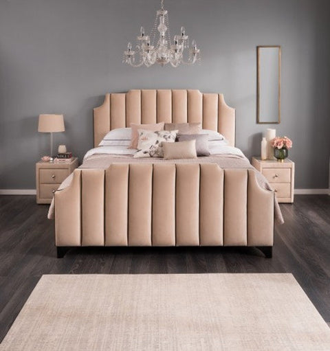 Urbano Art Deco Sleigh Bed-Sleigh Bed-Chic Concept