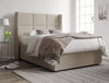 New Large Cubic Buttoned Wing Bespoke Ottoman Bed-Bed-Chic Concept
