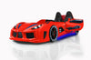 GT Turbo Children's Novelty Kids Red Racing Car Bed -3FT Single-Children's Bed-Chic Concept