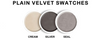 Small Square Chesterfield Buttoned Fabric Upholstered Fixed Bench / Stool / Seat-Footstool-Chic Concept
