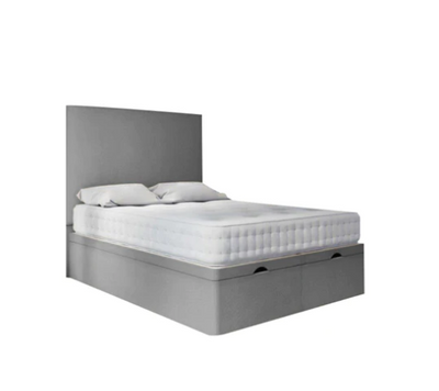 New Plain Design Bespoke Divan Ottoman Storage Bed-Bed-Chic Concept