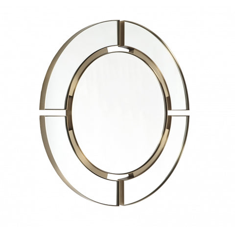 Marcoles Round Wall Mirror-Wall Mirror-Chic Concept