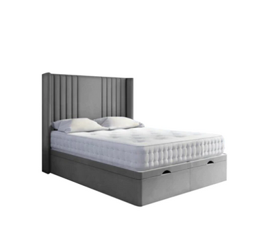 New Zien Winged Bespoke Ottoman Bed-Bed-Chic Concept
